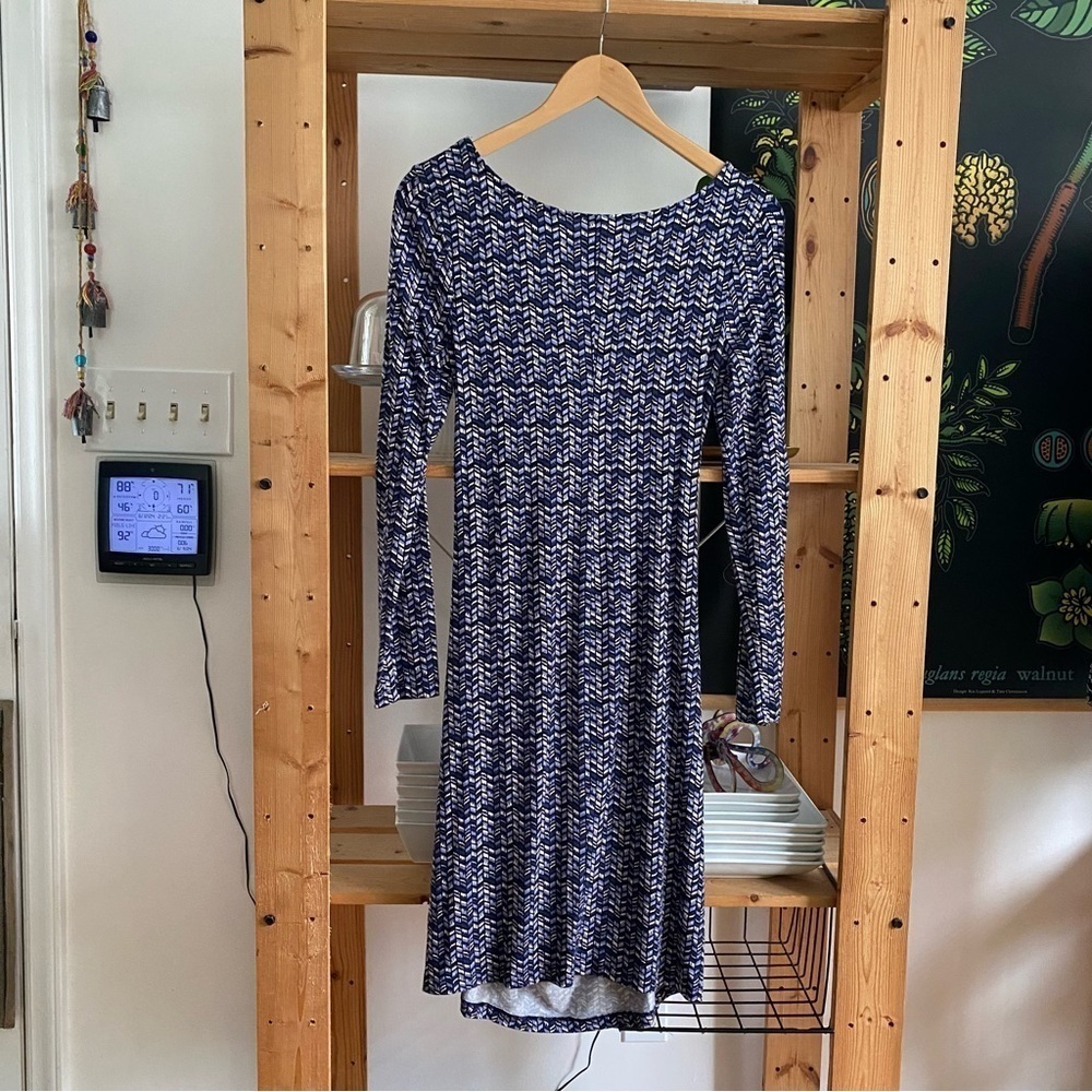 Seraphine Purple Printed Cassie Maternity Dress 6 - Picture 4 of 16